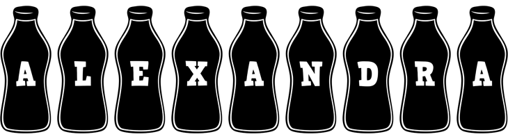 Alexandra bottle logo