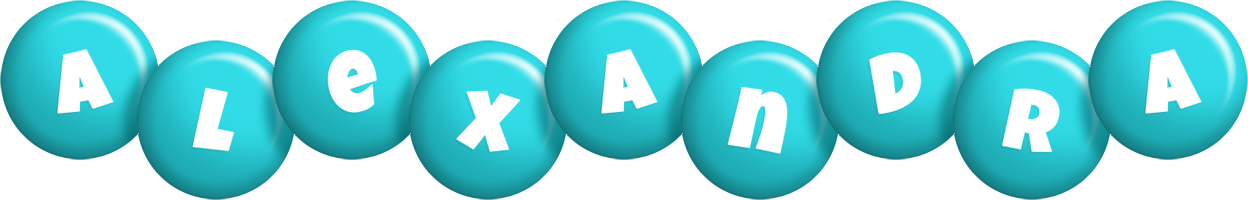 Alexandra candy-azur logo