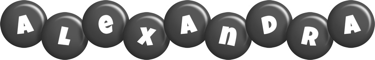 Alexandra candy-black logo