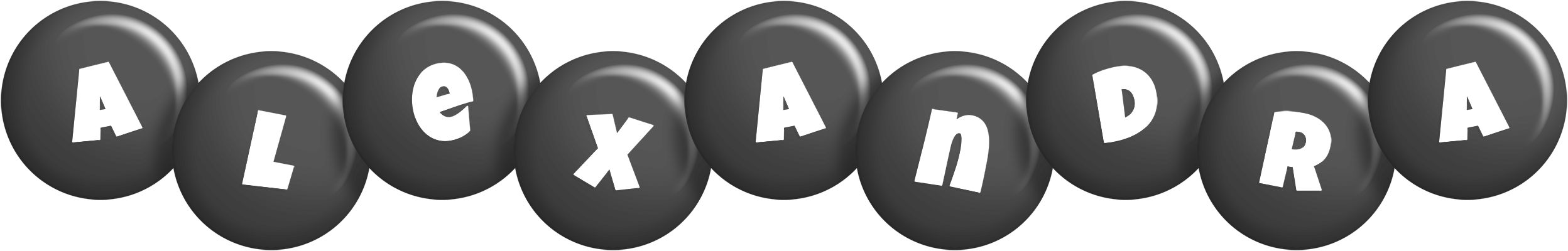 Alexandra candy-black logo