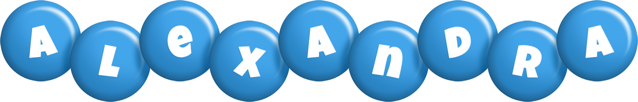 Alexandra candy-blue logo