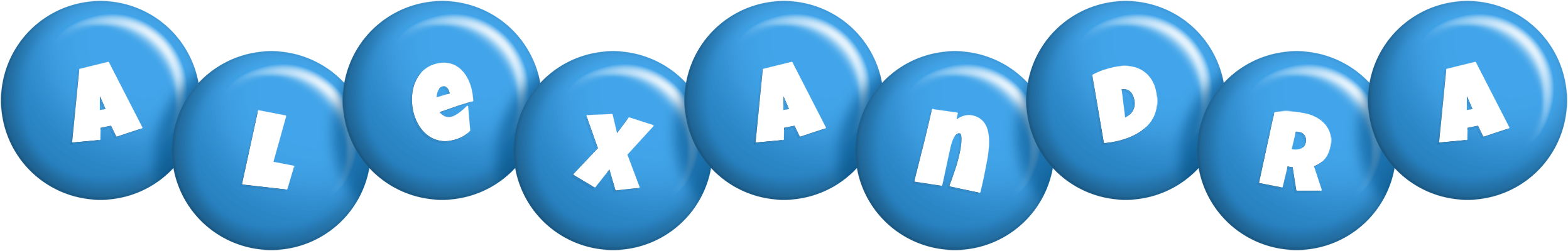 Alexandra candy-blue logo