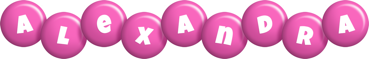 Alexandra candy-pink logo