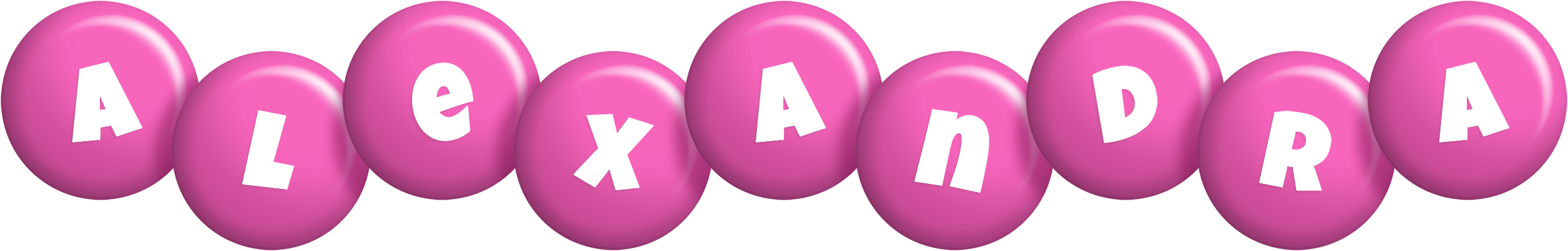 Alexandra candy-pink logo