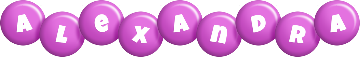 Alexandra candy-purple logo