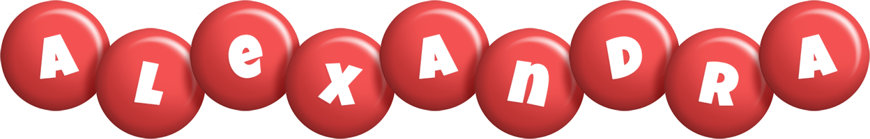 Alexandra candy-red logo
