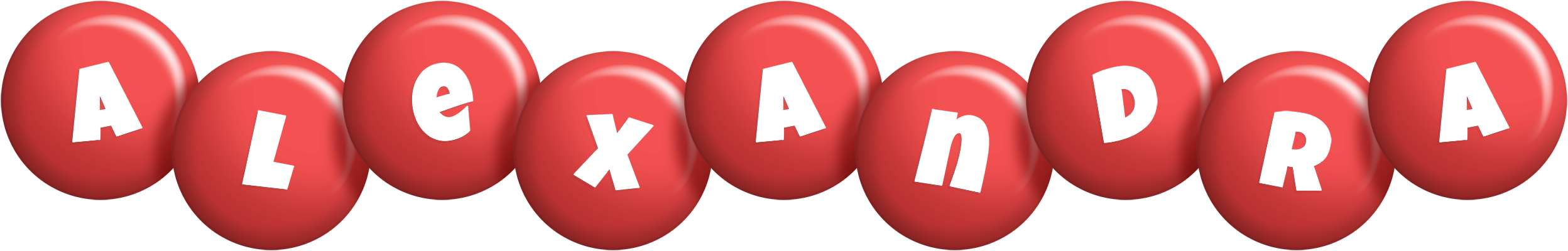 Alexandra candy-red logo