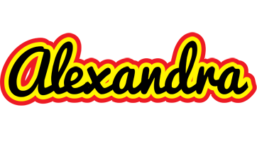 Alexandra flaming logo