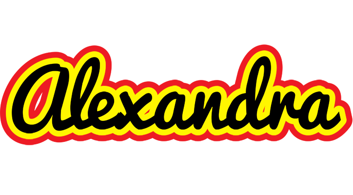 Alexandra flaming logo