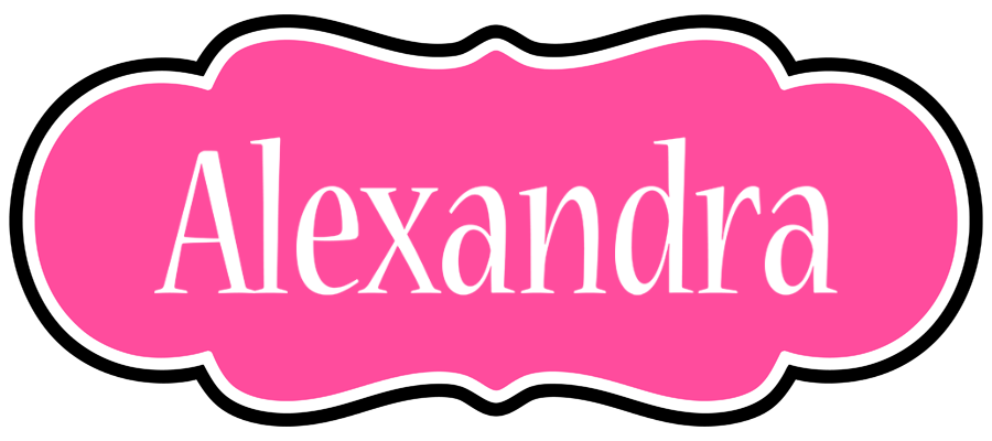 Alexandra invitation logo