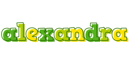 Alexandra juice logo