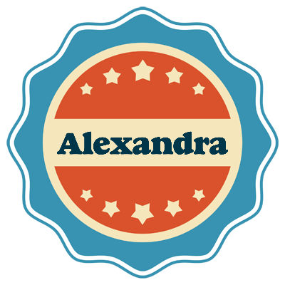 Alexandra labels logo