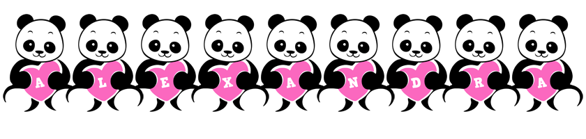 Alexandra love-panda logo
