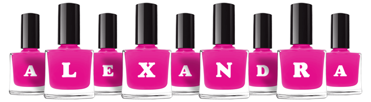 Alexandra nails logo