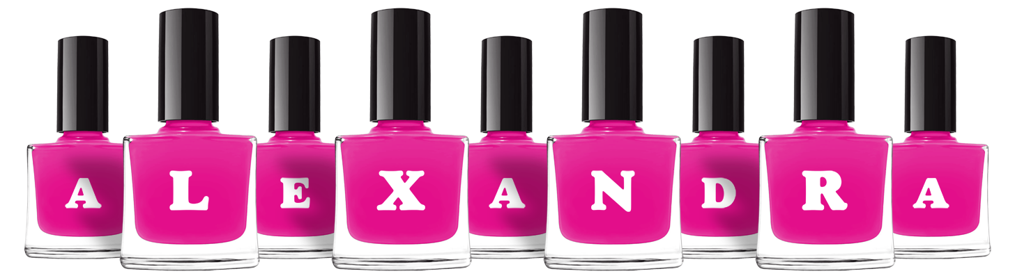 Alexandra nails logo