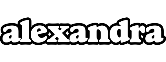 Alexandra panda logo