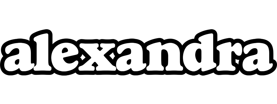 Alexandra panda logo