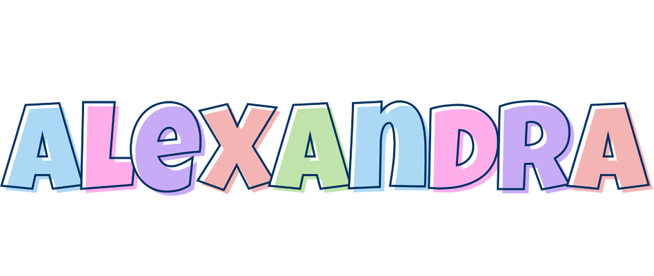 Alexandra pastel logo
