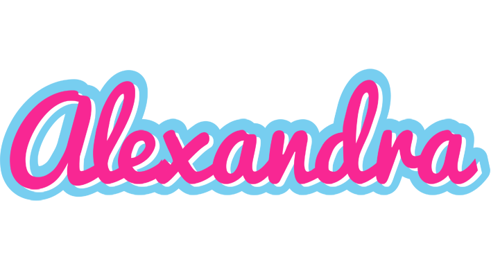 Alexandra popstar logo