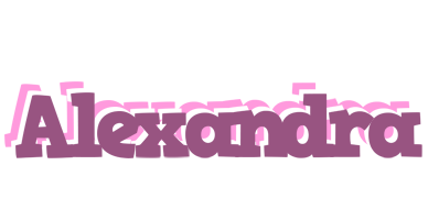 Alexandra relaxing logo