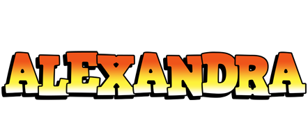 Alexandra sunset logo