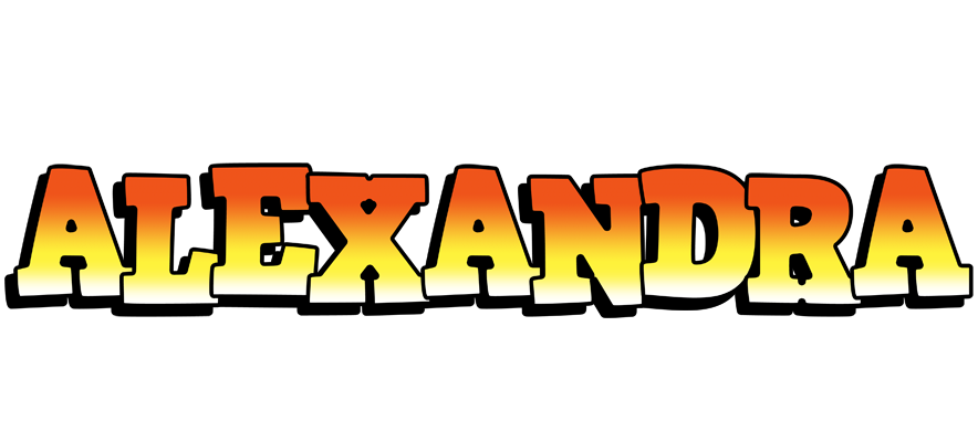 Alexandra sunset logo