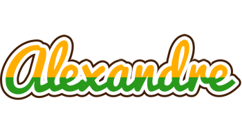 Alexandre banana logo