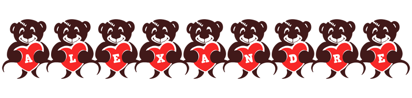 Alexandre bear logo