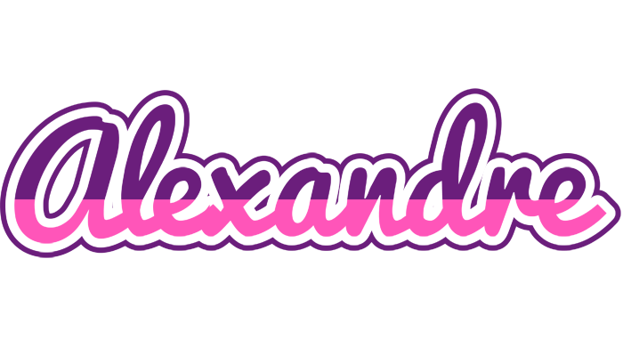 Alexandre cheerful logo