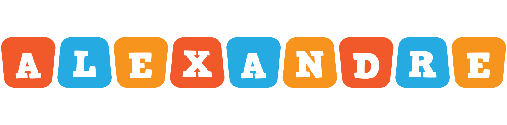 Alexandre comics logo
