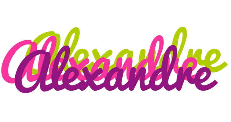 Alexandre flowers logo