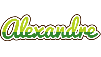 Alexandre golfing logo