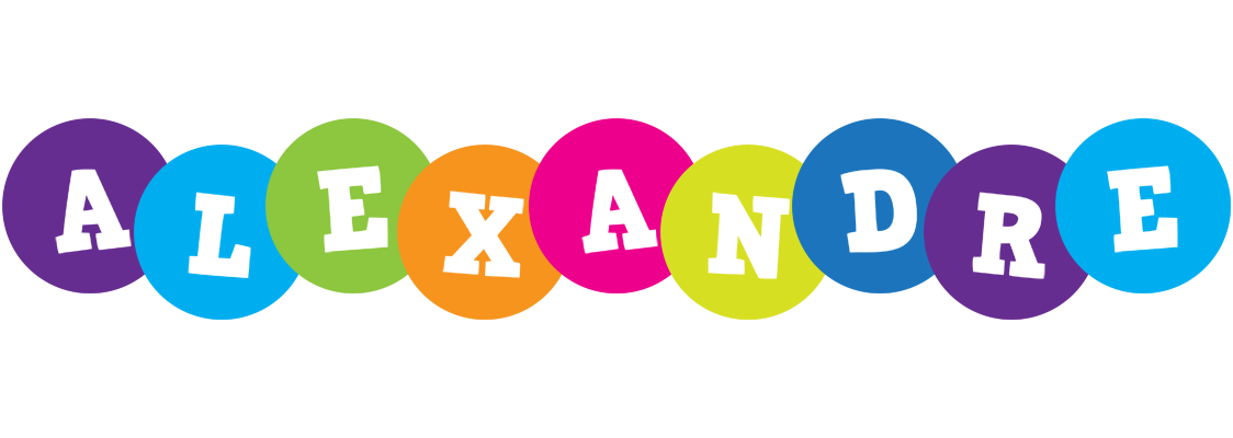 Alexandre happy logo