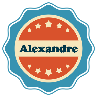 Alexandre labels logo