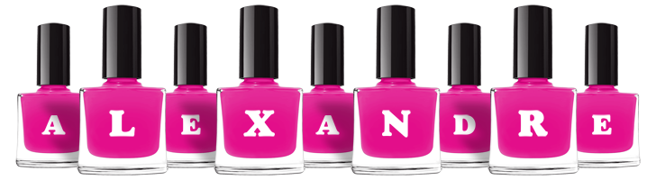 Alexandre nails logo