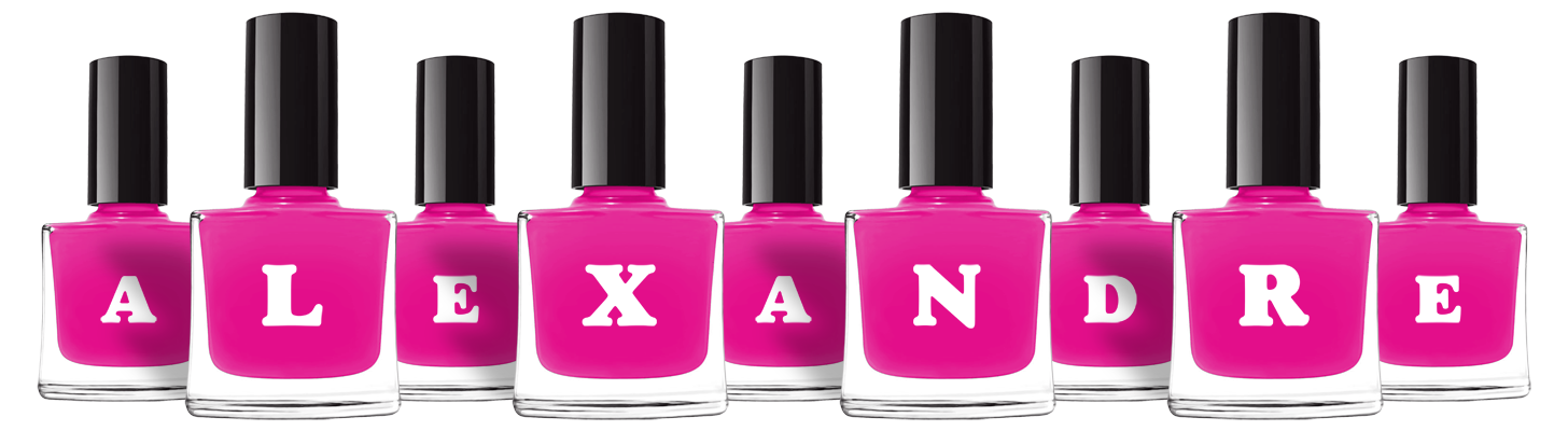 Alexandre nails logo