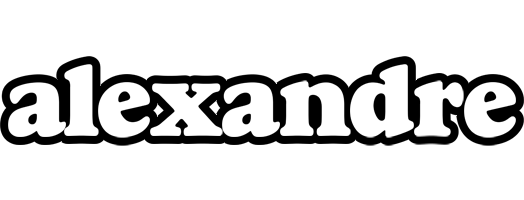 Alexandre panda logo