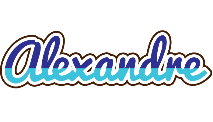 Alexandre raining logo