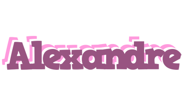 Alexandre relaxing logo