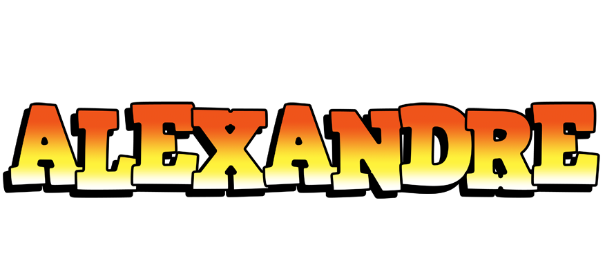 Alexandre sunset logo