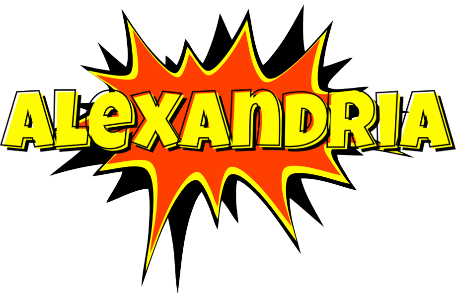 Alexandria bazinga logo