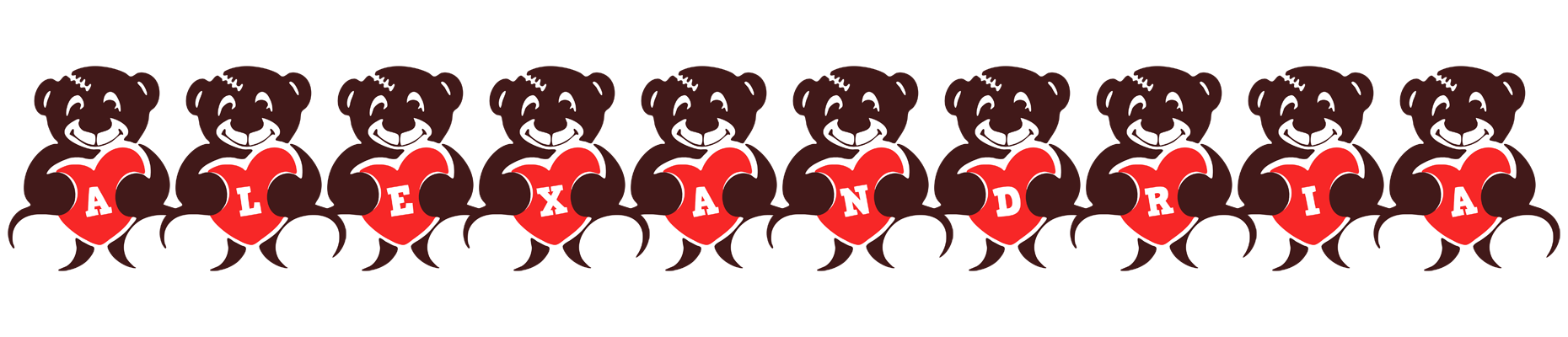 Alexandria bear logo