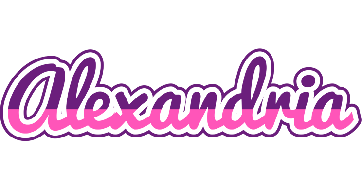 Alexandria cheerful logo