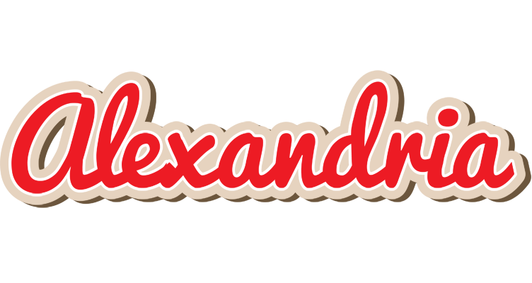 Alexandria chocolate logo
