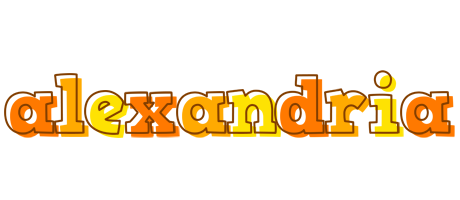 Alexandria desert logo