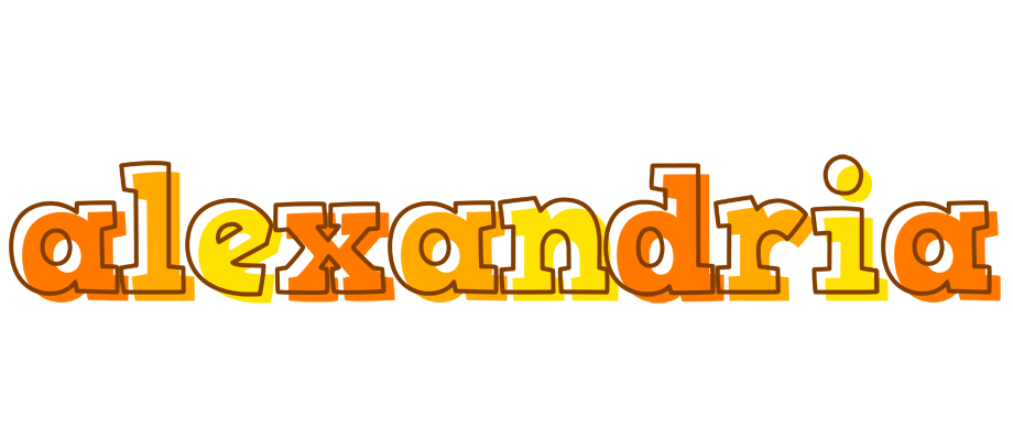 Alexandria desert logo