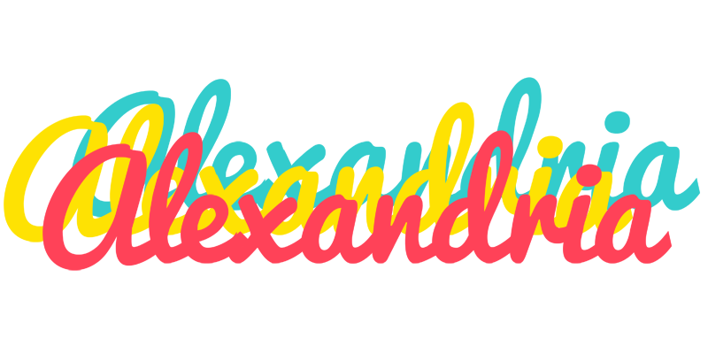 Alexandria disco logo