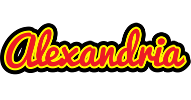 Alexandria fireman logo