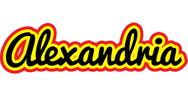 Alexandria flaming logo