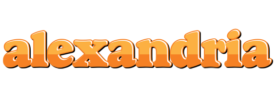 Alexandria orange logo